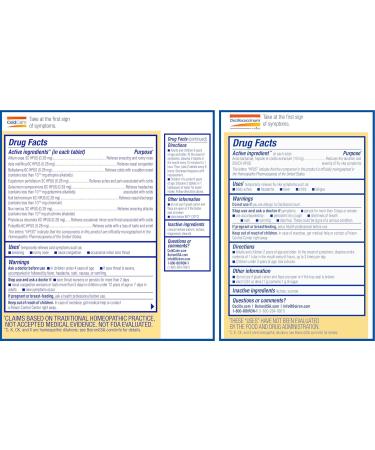 Boiron Oscillococcinum 36 Doses and ColdCalm Tablets Bundle - Buy Online on GoSupps.com