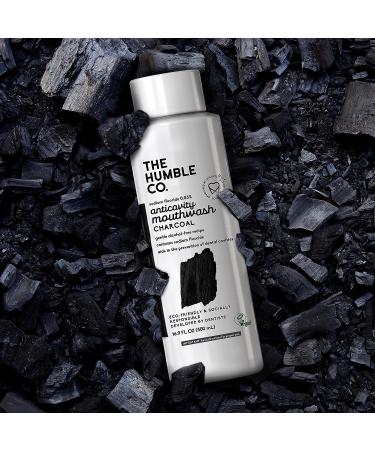 The Humble Co. Anticavity Mouthwash 2pk - Alcohol Free Mouthwash for Oral Care - Vegan, Cruelty Free & Non-Toxic - Charcoal, 16.9 oz - Buy Online on GoSupps.com