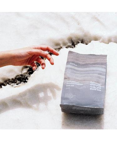 Sels de bain de la mer Morte naturellement r colt sel de bain pour tremper et se d tendre de Jordanie 1 kg de gros sel de mer avec parfum menthe poivr e - Buy Online on GoSupps.com