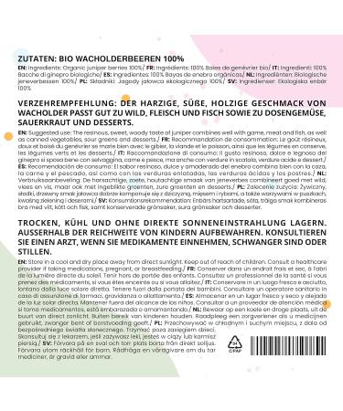 Alpi Investment OOD IDDA Herbal Juniper Berries Dried BIO 1kg Whole Dried Juniper Berries No Added Sugar - Buy Online on GoSupps.com