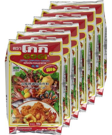 GOGI Tempura Flour 0.5 kg - Pack of 6 - Buy Online on GoSupps.com