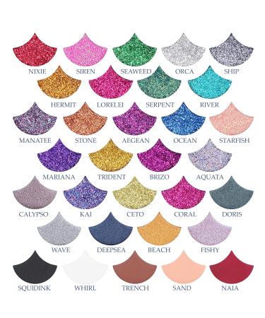 Buy Original Mermaid Glitter Eyeshadow Palette - 32 Colors 21 Pressed Glitters Waterproof & Long-Lasting Makeup for International Shipping - Buy Online on GoSupps.com