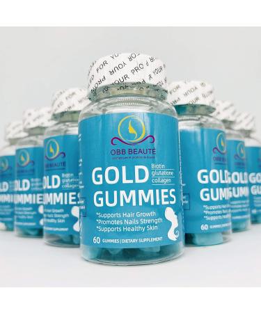  OBBBeaut Gummies GOLD OBB BEAUT 60 GUMMIES - Buy Online on GoSupps.com