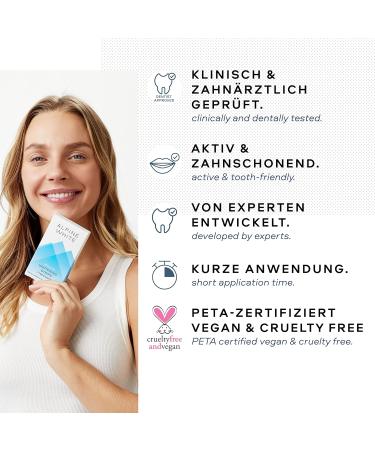Alpine White Whitening Strips for Sensitive Teeth - Get Visible White Teeth in 3 Days | 7 Applications (14 Strips) - Buy Online on GoSupps.com
