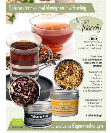 Direct & Friendly Organic Tea Gift Set - 6 Unique Organic Tea Blends in Natural Box | Perfect for Gifting - Buy Online on GoSupps.com