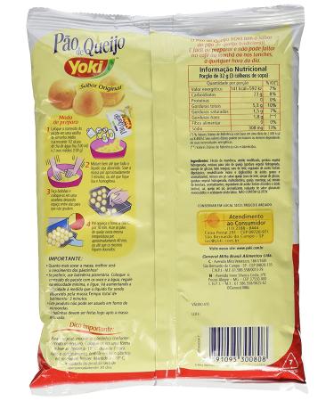 Yoki Gluten-Free Cheese Bread Mix 8.8 oz - Pack of 4 - Buy Online on GoSupps.com