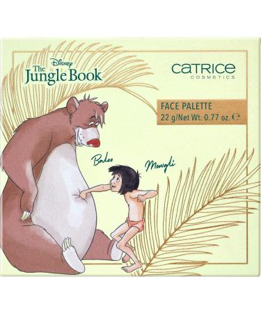 Catrice Disney Jungle Book Face Palette - Vegan Contouring Palette 4 Natural Radiant Colors Oil-Free Paraben-Free 22g - Buy Online on GoSupps.com