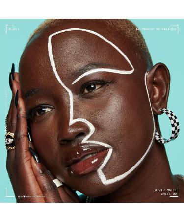 NYX Vivid Matte Liquid Liner - White Smear-Resistant Eyeliner - Buy Online on GoSupps.com