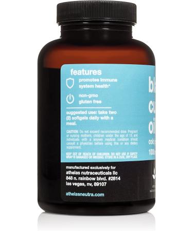 Black Currant Oil 1000mg - Cold Pressed, Hexane Free - High GLA for Healthy Hair, Skin, Nails - Menstrual Cycle Support - Premium Seed Softgel - Buy Online on GoSupps.com