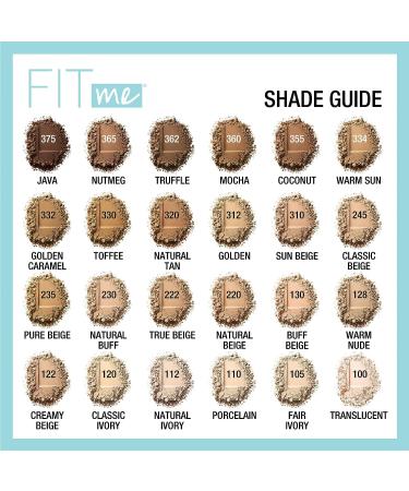 Maybelline Fit Me Poreless Matte Powder in Mocha - Flawless Finish & Shine Control | International Shipping Available - Buy Online on GoSupps.com