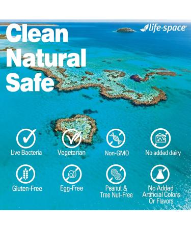 Life-Space Premium Broad Spectrum Probiotics 2 Month Serving 32 Billion CFU & 15 Diverse Strains Formulated for Daily Digestive Health & Immune Health Probiotics for Women & Men 60 Veg Capsules A- Premium Broad Spectru  - Buy Online on GoSupps.com