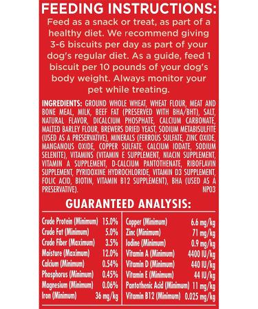 Milk-Bone Original Dog Treat Biscuits Medium 10lb - Crunchy Texture for Teeth Cleaning - Buy Online on GoSupps.com