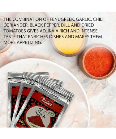 Rudca Food Dry Adjika Powder - Garlic - 45g - Buy Online on GoSupps.com