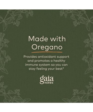 Gaia Herbs Oil Of Oregano Immune and Antioxidant Support - 180 Vegan Liquid - Buy Online on GoSupps.com