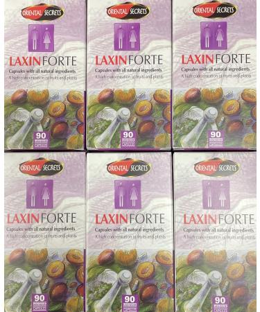 Laxin Forte Capsules - 6 Pack - 540 Count
