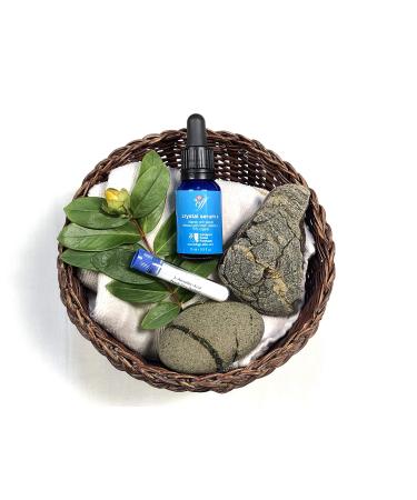 Carolyn's Facial Formulas Crystal Facial Serums C | Vitamin C Serum for Face | Skin Clearing Serum | Made In USA | Organic Certified Vegan and Cruelty-Free. Unscented.(15 ml 0.5 fl oz)