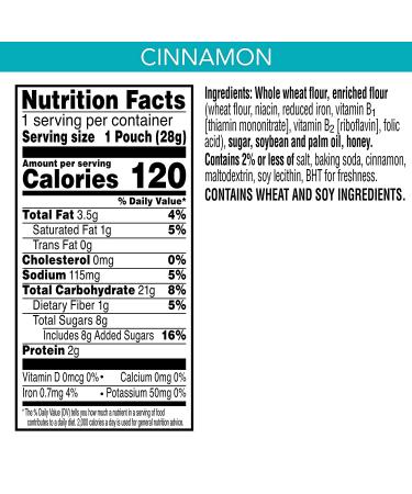 Kellogg's Scooby-Doo! Cinnamon Graham Cracker Snacks - Whole Grain | 1 oz Bag (40 Bags) - Buy Online on GoSupps.com