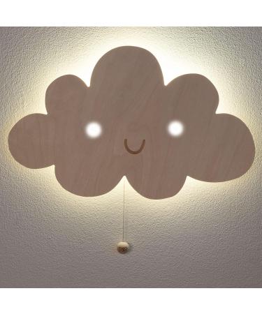 Bo Babys Only - Cloud Baby Wall Lamp | Night Lamp for Kids' Rooms | Battery-Powered Nursery Light - Buy Online on GoSupps.com