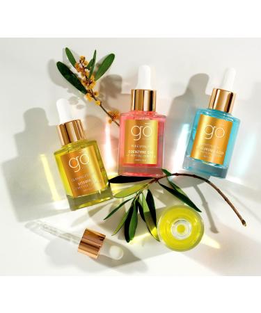 Go Beauty 3-Step Treatment Regimen Bundle - 1fl oz Vitamin C Serum for Boosting Collagen & Elasticity 1 oz COQ 10 Serum for Energized Skin & 1 oz Hyaluronic Acid Serum for Dry & Dull Skin