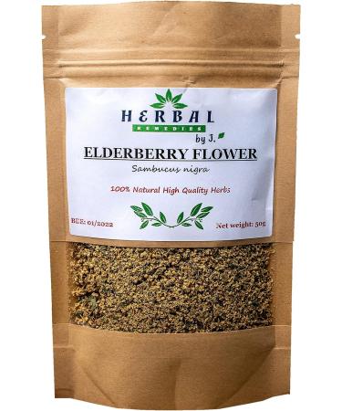 Elder Flower Tea: Immune Booster Sambucus Nigra - Herbal Remedies - Buy Online on GoSupps.com