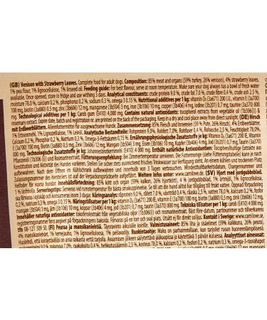 12 x 300 gr Carnilove dog pouch deer/strawberry leaf dog food - Buy Online on GoSupps.com