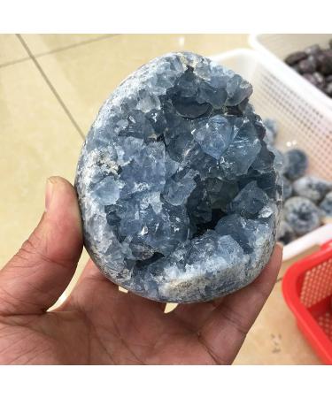 Natural Crystal Rough Crystal Natural Blue cave Crystal Cluster Halo Quartz Crystal Cluster Stone (Size : 600-700g) - Buy Online on GoSupps.com