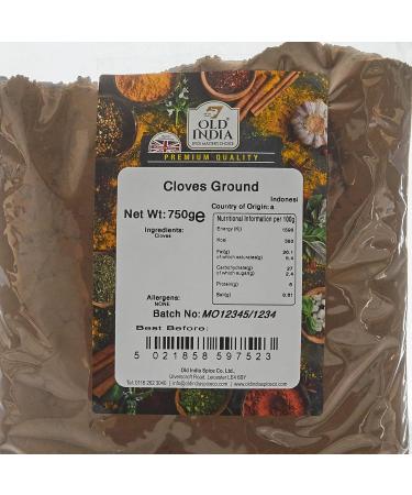 Old India Cloves Ground 750g - Premium Quality Spice (Pack of 1) - Buy Online on GoSupps.com