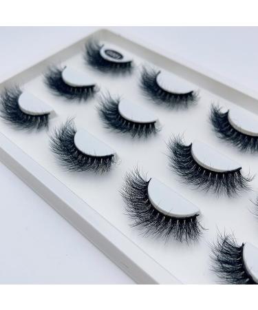 HBZGTLAD 3D Mink Lashes - Bulk 6 Pairs | Fluffy Natural & Thick Dramatic False Eyelashes - Wholesale Maquiagem - Buy Online on GoSupps.com