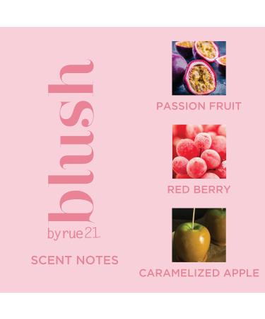 Rue 21 Blush Eau De Parfum Women's Perfume Spray - 1.7 fl oz (50 ml) Blush 1.7 Fl Oz (Pack of 1) - Buy Online on GoSupps.com