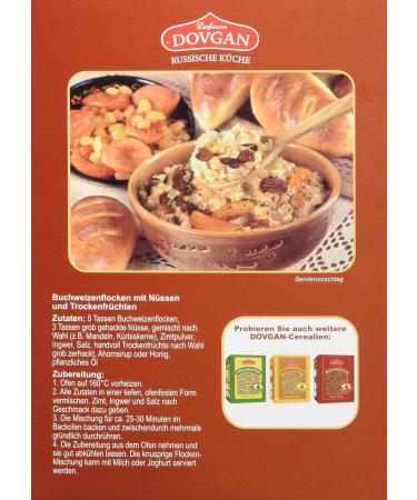 Buy Dovgan Buckwheat Flakes (5 x 400g) Healthy Gluten-Free Cereal for International Shipping - Buy Online on GoSupps.com