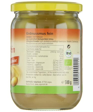 Rapunzel Oltnussmus Fein (500 g) - Bio | Premium Organic Hazelnut Spread for International Shipping - Buy Online on GoSupps.com