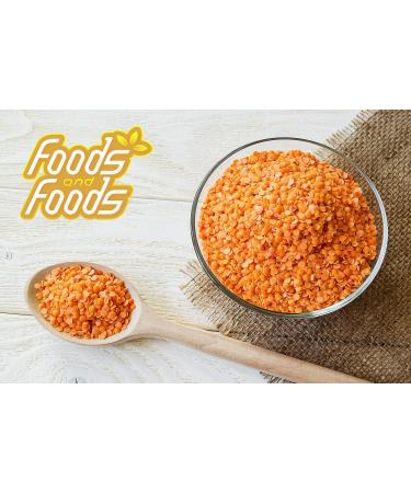 Red Split Lentils 1.81 kg - 4lb Product of Canada Premium Quality Foods and Foods no Tax - Buy Online on GoSupps.com