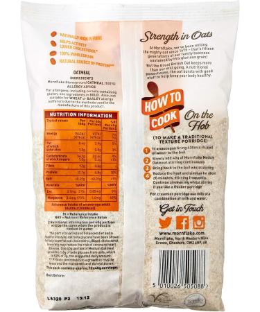 Mornflake Medium Oatmeal Stoneground 500g - Buy Online on GoSupps.com