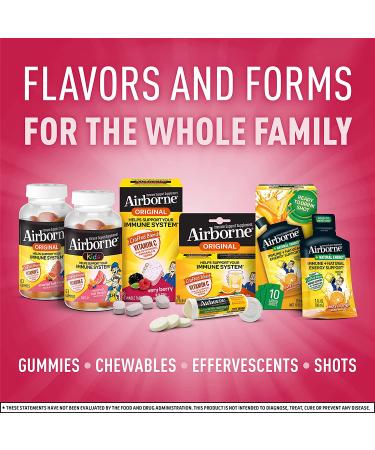 AirBorne Very Berry Immune Support - 30 Effervescent Tablets | Boost Your Immunity! - Buy Online on GoSupps.com