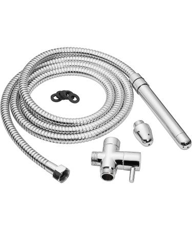 Deluxe Enema Douche Premium Shower Kit - 2 Tips & 6ft Flexible Hose for Ultimate Comfort | International Shipping Available - Buy Online on GoSupps.com
