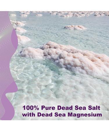 Aromasong Dead Sea Pregnancy Bath Soak 5 LB - Natural Lavender with Pure Magnesium Flakes - Pregnancy & Postpartum Muscle Relief - Better Absorption Than Epsom Salt - Buy Online on GoSupps.com