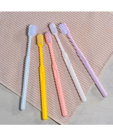 VIWIK 20-Pack Soft Bristle Toothbrushes for Adults - Ultra Clean Manual Toothbrushes Travel & Hotel Use Assorted Colors - Buy Online on GoSupps.com