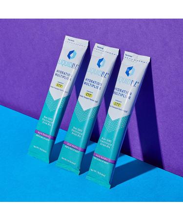 Liquid I.V. Hydration Multiplier - Acai Berry Electrolyte Drink Mix | 16 Packets - Buy Online on GoSupps.com