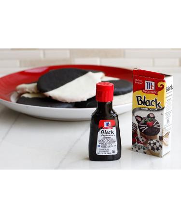 McCormick Black Food Color - 1 fl oz | Professional Grade Coloring Agent - Buy Online on GoSupps.com