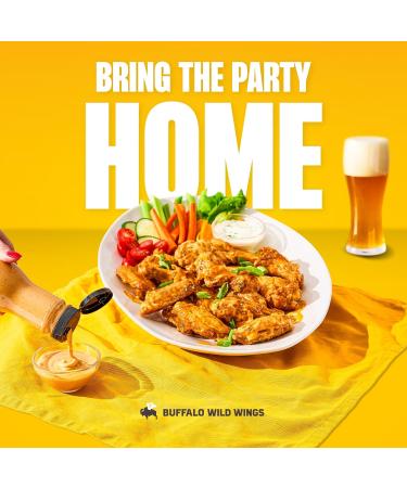 Buffalo Wild Wings Southwestern Ranch Sauce 12 fl. oz. (2 Pack) Bundled With Snack Scout Basting Brush - Buy Online on GoSupps.com