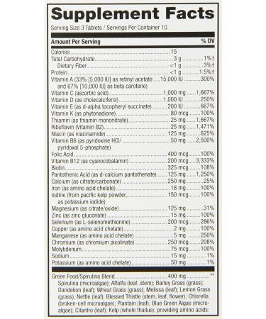 Nature's Way Alive! Max3 Daily Multi-Vitamin - 30 Tablets for Optimal Health - Buy Online on GoSupps.com