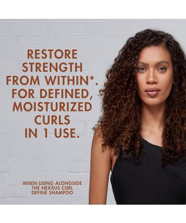 Nexxus Curl Define Shampoo & Conditioner 2 Count - ProteinFusion for Curly/Coily Hair, Strengthening & Moisturizing - Sulfate-Free with Marula Oil 13.5 oz - Buy Online on GoSupps.com