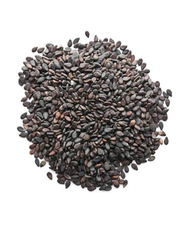 Organic Black Sesame Seeds 12oz - Raw Unhulled Kala Til Seeds, Kosher, Vegan - High Fiber, Calcium & Iron - Ideal for Sesame/Tahini Paste, Baked Goods & Noodles - Buy Online on GoSupps.com