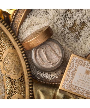 SPA CEYLON White Rice Facial Exfoliator | Gentle Daily Polish for Normal Dry & Sensitive Skin | 100g International Shipping - Buy Online on GoSupps.com