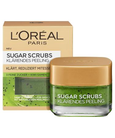 L'Or al Paris Sugar Scrubs Facial Mask - Clarifying Peeling 50ml | International Shipping Available - Buy Online on GoSupps.com