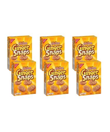 Nabisco Ginger Snaps Cookies 16oz - Pack of 6 | Delicious Spiced Treats - Buy Online on GoSupps.com