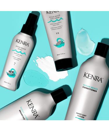 Kenra Sugar Beach Shampoo/Conditioner - Amplified Soft Waves & Moisture | Lightweight Formula for Texture & Volume | 33.8 Fl Oz - All Hair Types - Buy Online on GoSupps.com