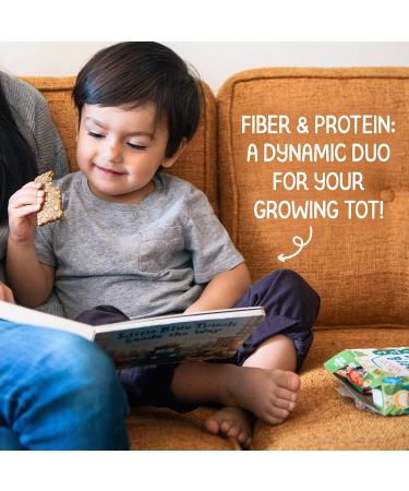 Happy Family Organics Happytot Fiber & Protein Oat Bars - Organic Apples & Spinach, 5 Pack (0.88 oz Each) - Buy Online on GoSupps.com