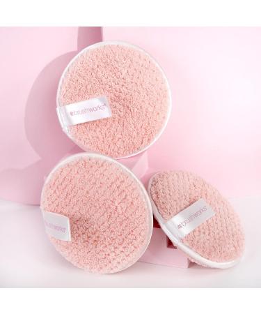Brushworks HD Reusable Makeup Remover Pad 3-Pack - Eco-Friendly 70g | International Shipping Available - Buy Online on GoSupps.com