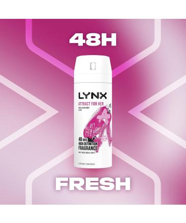 LYNX Attract for Her bodywash & body spray Washbag 2 piece Gift Set perfect for her daily routine - Buy Online on GoSupps.com